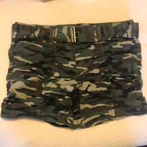 Camo shorts